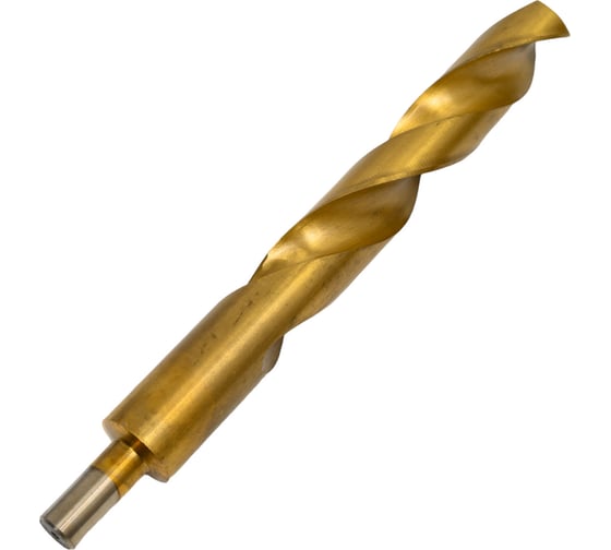 Изображение товара Сверло по металлу (25 мм; Р6М5; покрытие титан+кобальт) vertextools 666-25