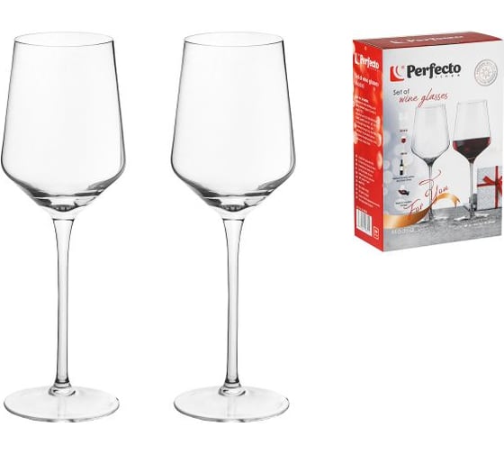 Изображение товара Набор бокалов для вина PERFECTO LINEA 2 шт., 380 мл, серия Madrid, 30-288300