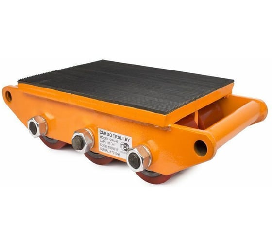 Изображение товара Роликовая платформа подкатная TOR CRO-6 г/п 8 т, (X), (без ручки) 1048571