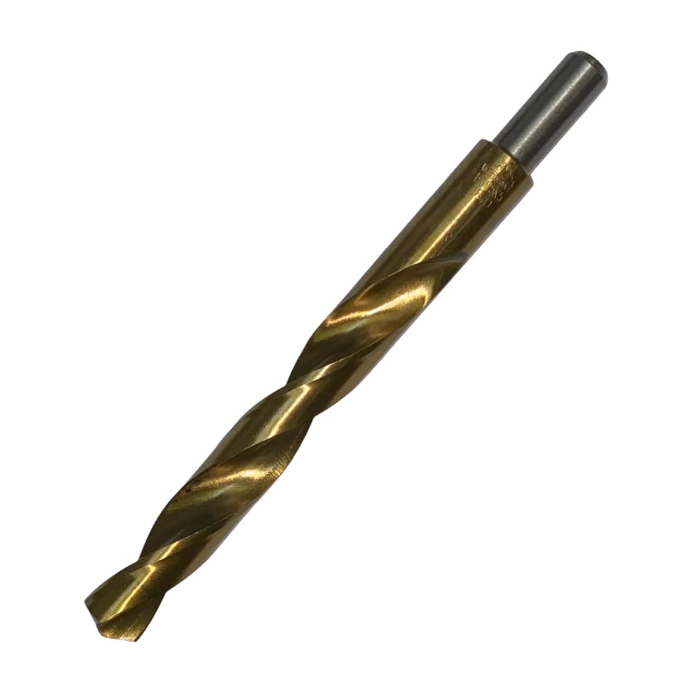 Изображение товара Сверло по металлу 14 мм Р6М5 покрытие титан кобальт vertextools 666-14