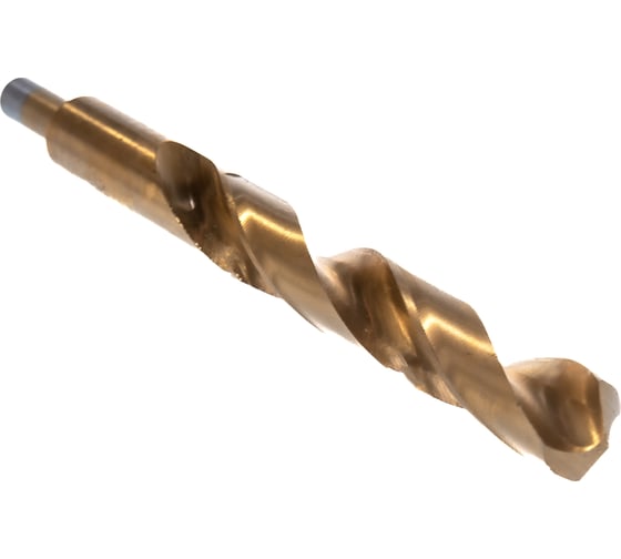 Изображение товара Сверло по металлу (21.5 мм; Р6М5; покрытие титан+кобальт) vertextools 666-21,5