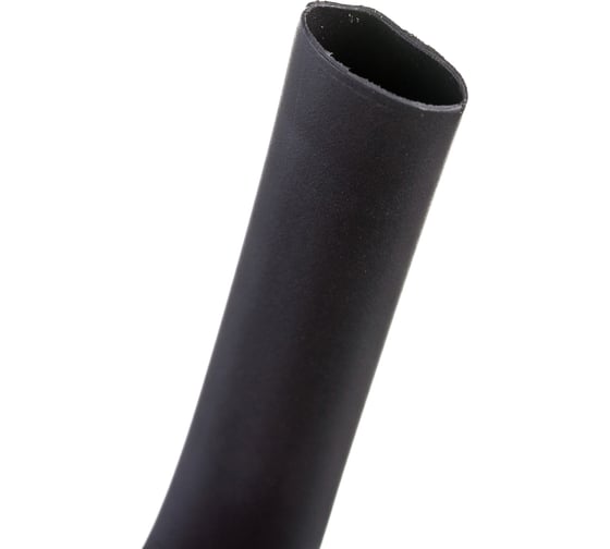 Изображение товара Термоусаживаемая трубка REXANT ТУТ нг 6,0/3,0 мм, черная, ролик 2,44 м 29-0036
