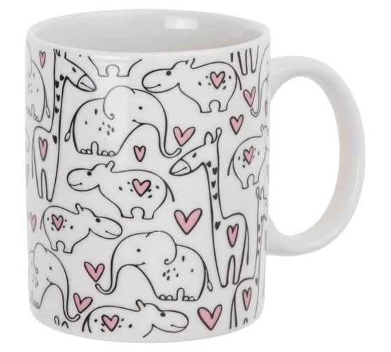 Изображение товара Кружка керамическая PERFECTO LINEA 350 мл, LOVELY ANIMALS-1, 30-063611