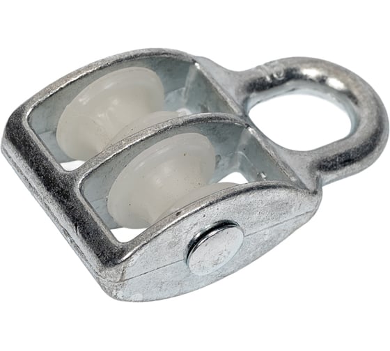 Изображение товара Двойной блок ролик 23 Болта 15 мм/5 с пластиковым шкивом, 1 шт. бд15мф