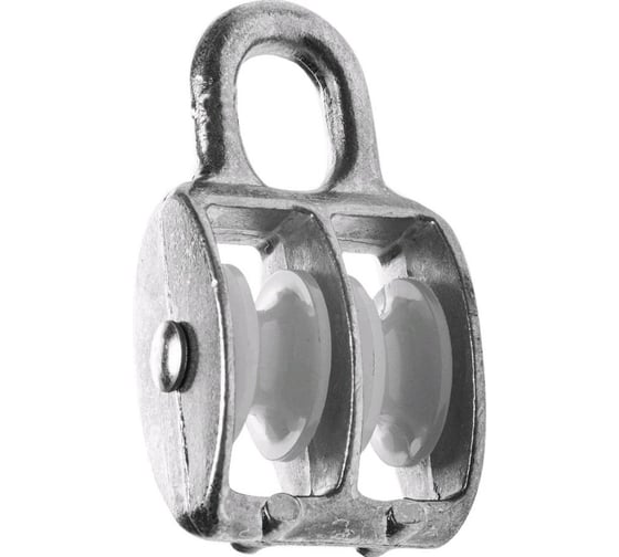 Изображение товара Двойной блок ролик 23 Болта 25 мм/7 с пластиковым шкивом, 1 шт. бд25ф