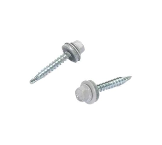 Изображение товара Саморез кровельный 23 Болта 5,5x19 мм, сигнально-серый RAL7004, 50 шт. B03105501974635