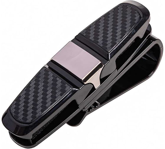 Изображение товара Держатель очков SKYWAY клипса, двойной, универсальный, черный S10401001