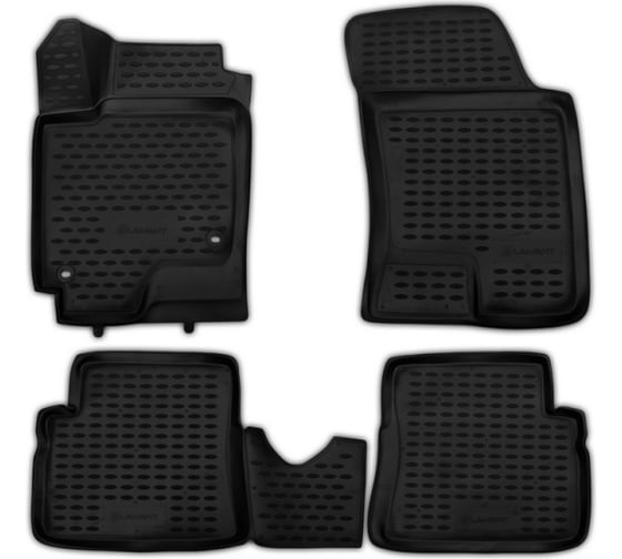 Изображение товара Коврики 3D в салон ELEMENT HYUNDAI Getz 2002 4 шт. полиуретан NLC.3D.20.08.210k