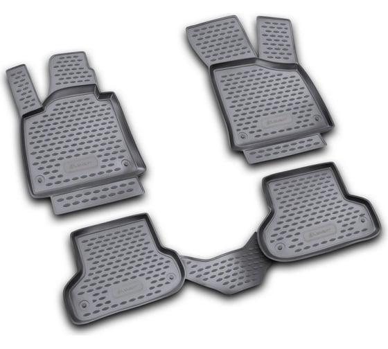 Изображение товара Коврики в салон ELEMENT для AUDI A-3 3D, 2007 г.в., 4 шт., полиуретан NLC.04.10.210