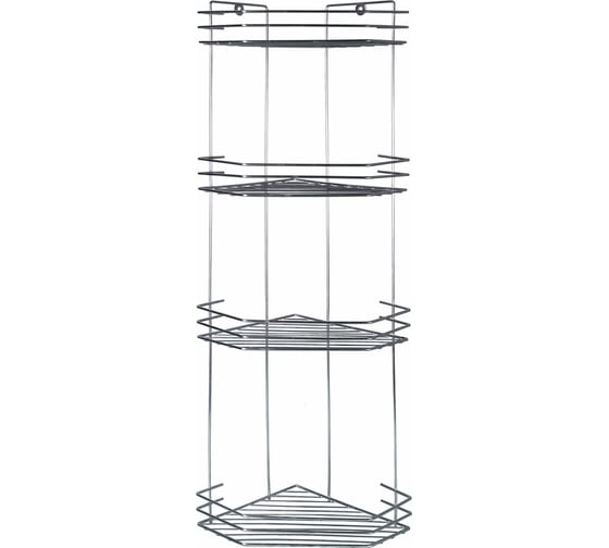 Изображение товара Полка для ванной Rosenberg 4 яруса, угловая RUS-385063-4 New