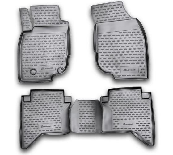 Изображение товара Коврики в салон ELEMENT для TOYOTA Hilux 2011 г.в., 4 шт., полиуретан NLC.48.52.210k