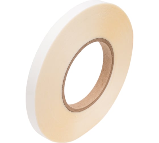 Изображение товара Двусторонняя клейкая лента Биком на пленочной основе, 12 мм, 50 м, толщина 205 мкм 345753