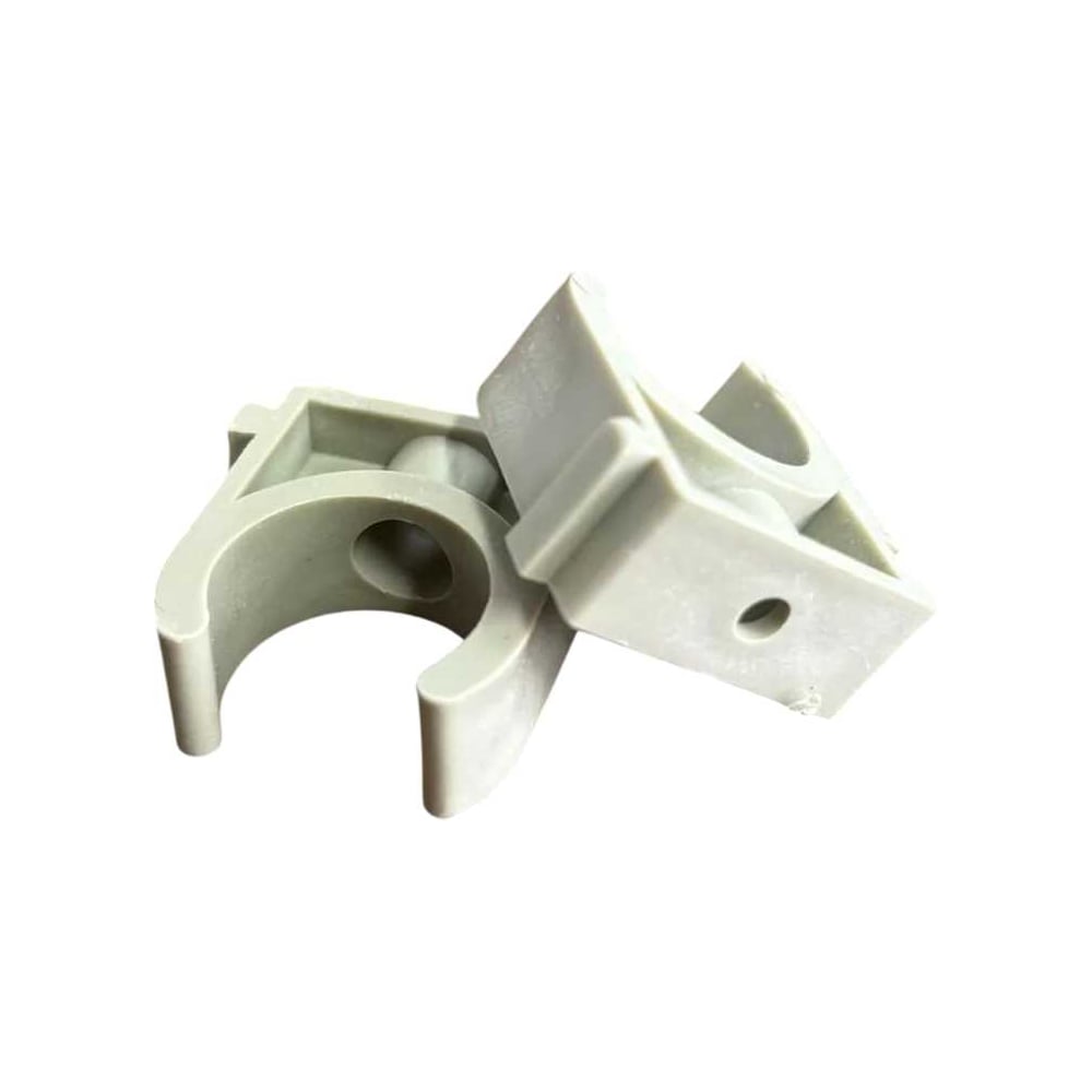 Изображение товара Крепеж клипса для трубы 23 Болта d 20 мм, серый, 20 шт