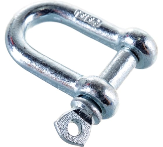 Изображение товара Скоба такелажная 23 БОЛТА шакл 5 мм ОЦ прямая, для троса, 2 шт. B6B100500031007ф2