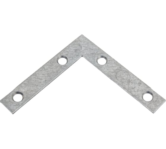 Изображение товара Уголок оконный 23 Болта 75x75x20 мм, ОЦ, для соединения рамы, 4 шт. РК000006859