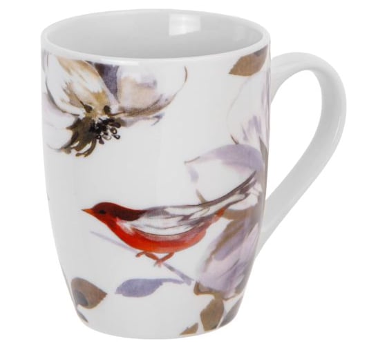 Изображение товара Кружка керамическая PERFECTO LINEA 360 мл, FLOWER BIRD-2, 30-063642