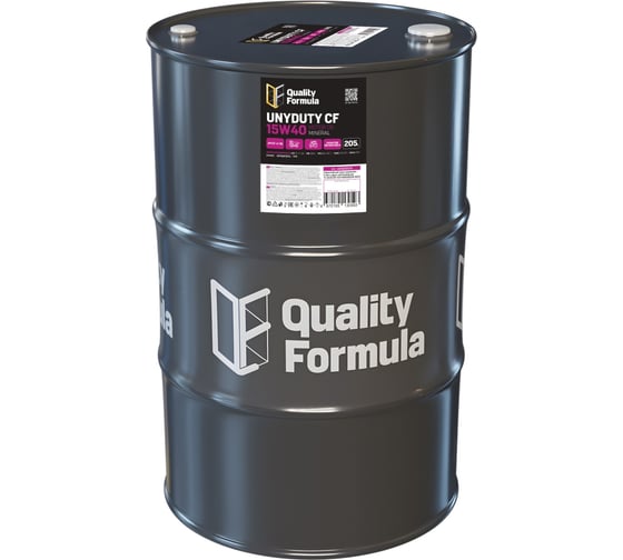 Изображение товара Моторное масло Quality Formula QF UNYDUTY CF 15W40, 205л 430900072