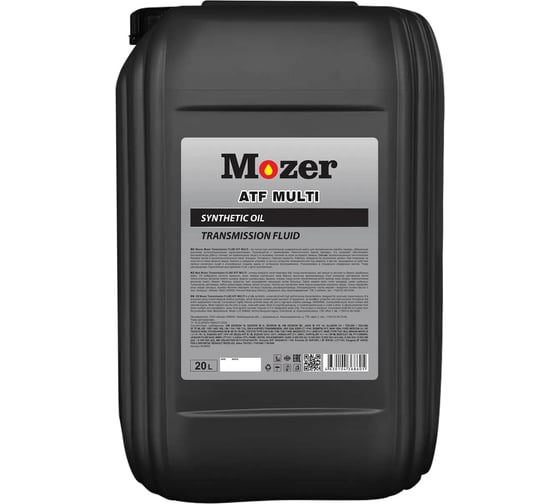 Изображение товара Трансмиссионное масло Mozer TRANSMISSION FLUID ATF MULTI, канистра 20л 4638605