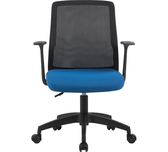 Изображение товара Кресло Cactus CS-MC222-BKBL черный сиденье темно-синий 2026569