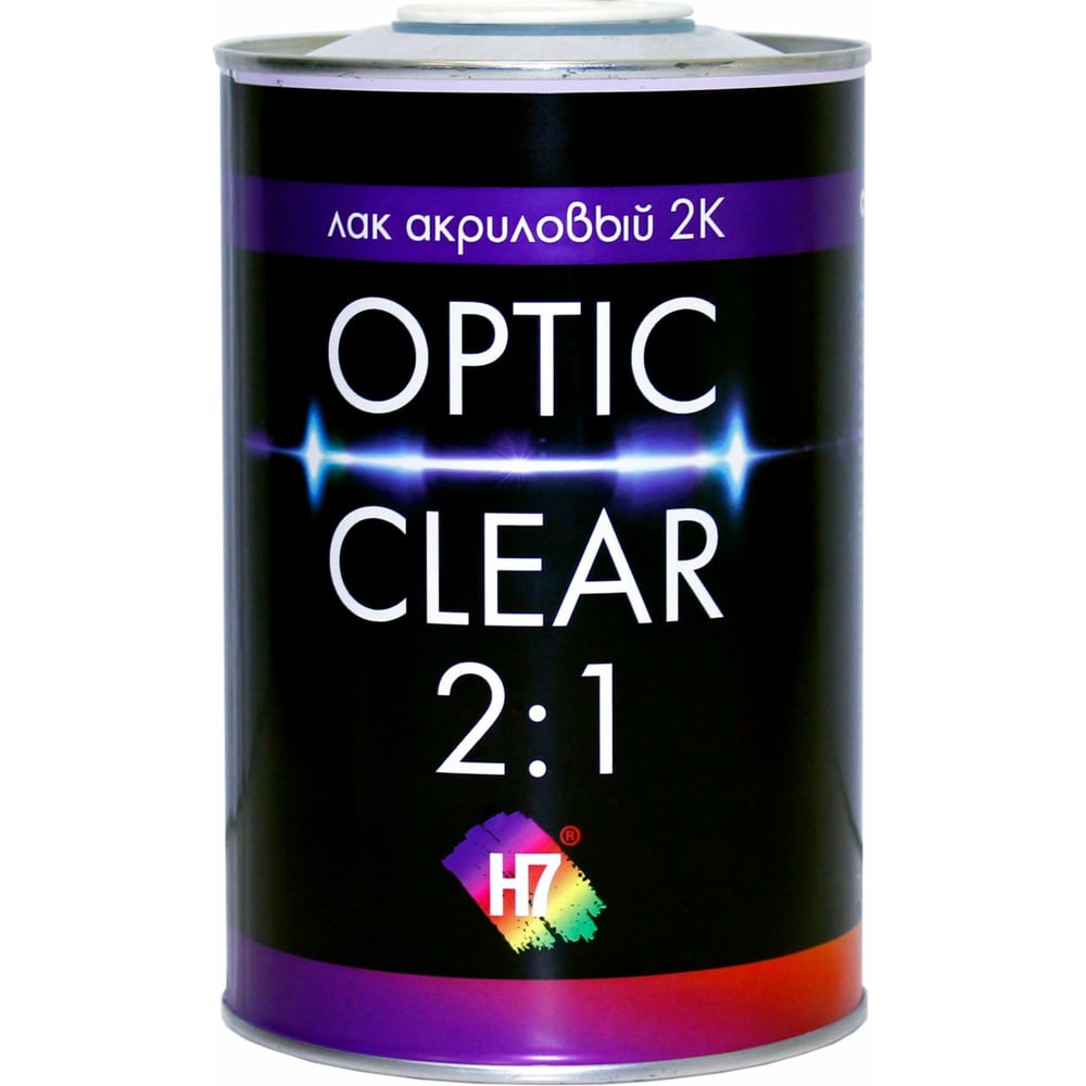 Изображение товара Лак акриловый H7 2K 2:1 Optic clear 1 л 382543