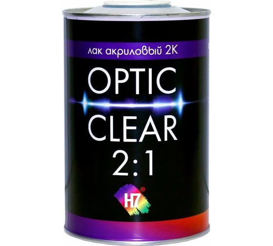 Изображение товара Лак акриловый H7 2K 2:1 Optic clear 1 л 382543