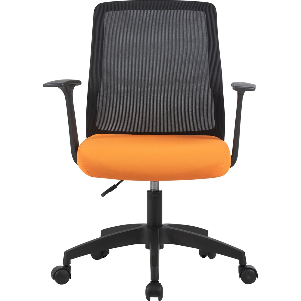 Изображение товара Офисное кресло Cactus CS-MC222-BKOR с регулируемыми подлокотниками и механизмом качания