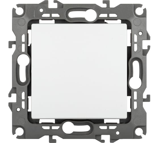 Изображение товара Переключатель ЭРА перекрестный Серия 12 12-1108-01М, 10АХ250В, белый матовый Б0065667