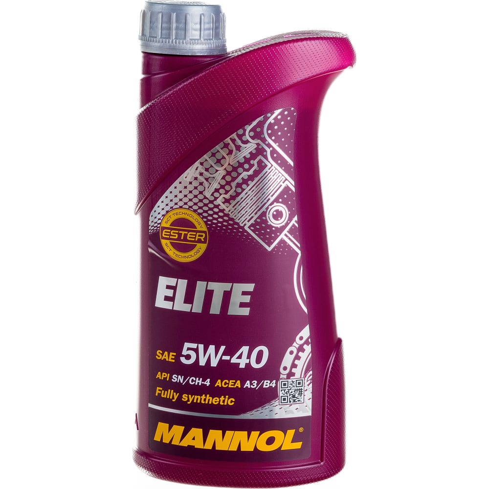 Синтетическое моторное масло MANNOL 5W40 1005 ELITE 5W40 - фото 1