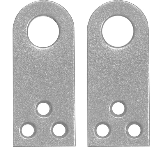 Изображение товара Проушина малая Трибатрон 30x70, алюминиевый металлик 88746