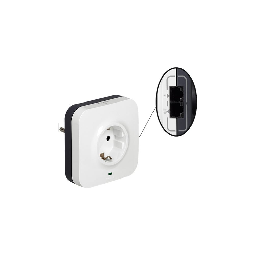Изображение товара Разъем 2К+З, 2xRJ45 с УЗИП Legrand 694670