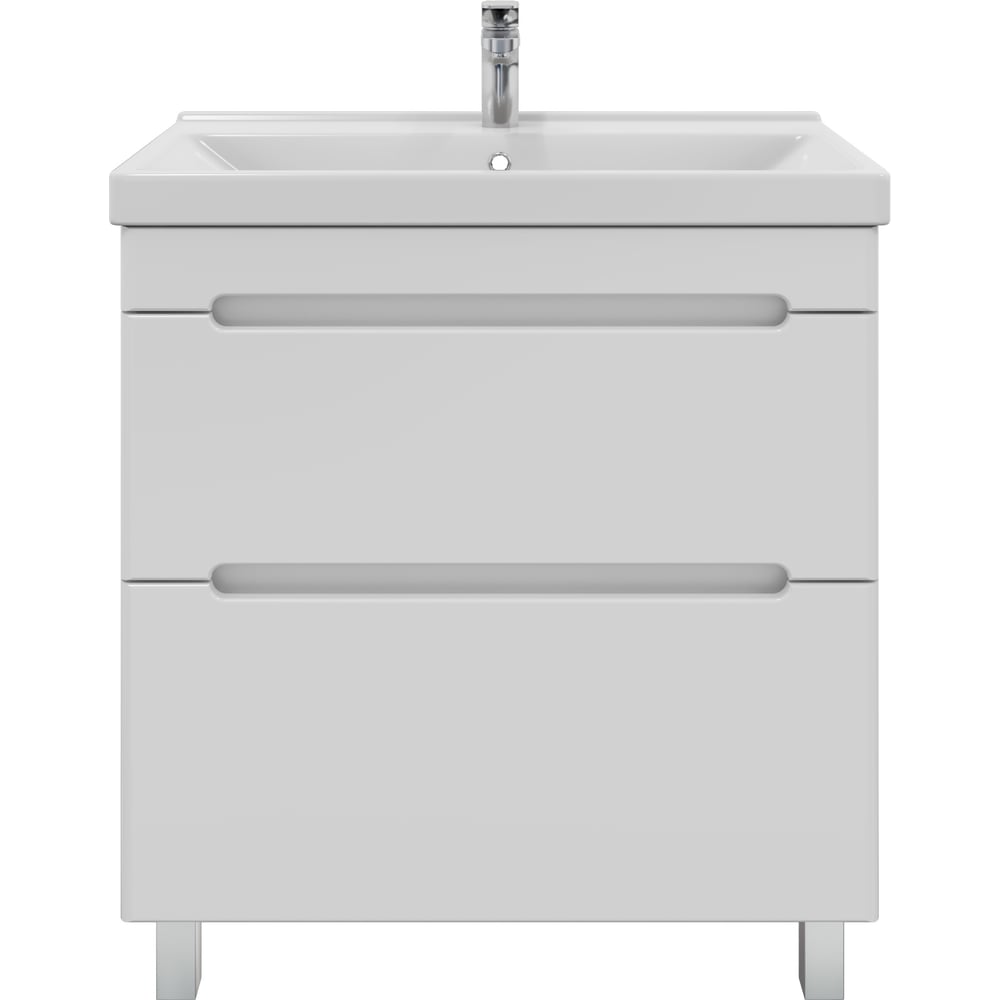 Изображение товара Тумба с раковиной RUVANN BRAVA 80 + Фест 80 современный комплект для ванной