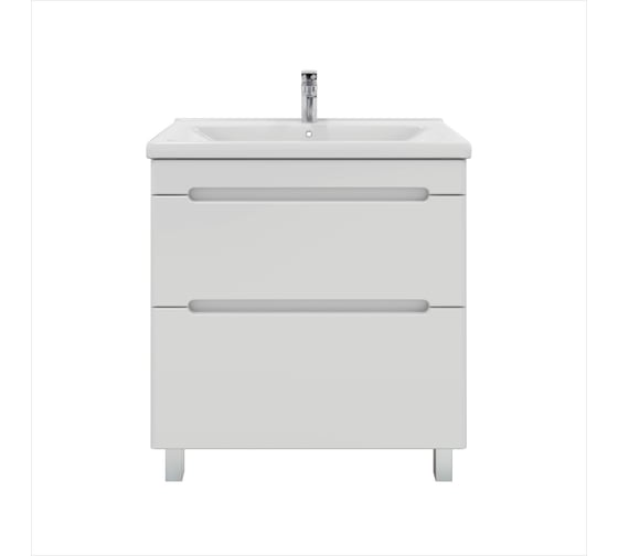 Изображение товара Тумба с раковиной RUVANN BRAVA 70 + Миранда 70 напольная Т.BRAVA.П-70Н-KIT-MIR