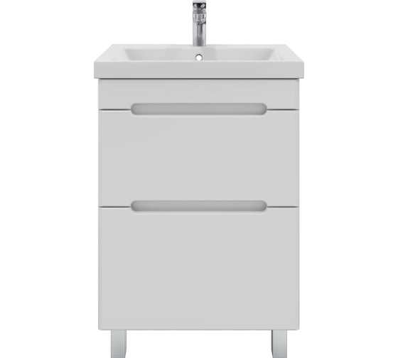 Изображение товара Тумба с раковиной RUVANN BRAVA 50 + Como 50 напольная Т.BRAVA.П-50Н-KIT-COM