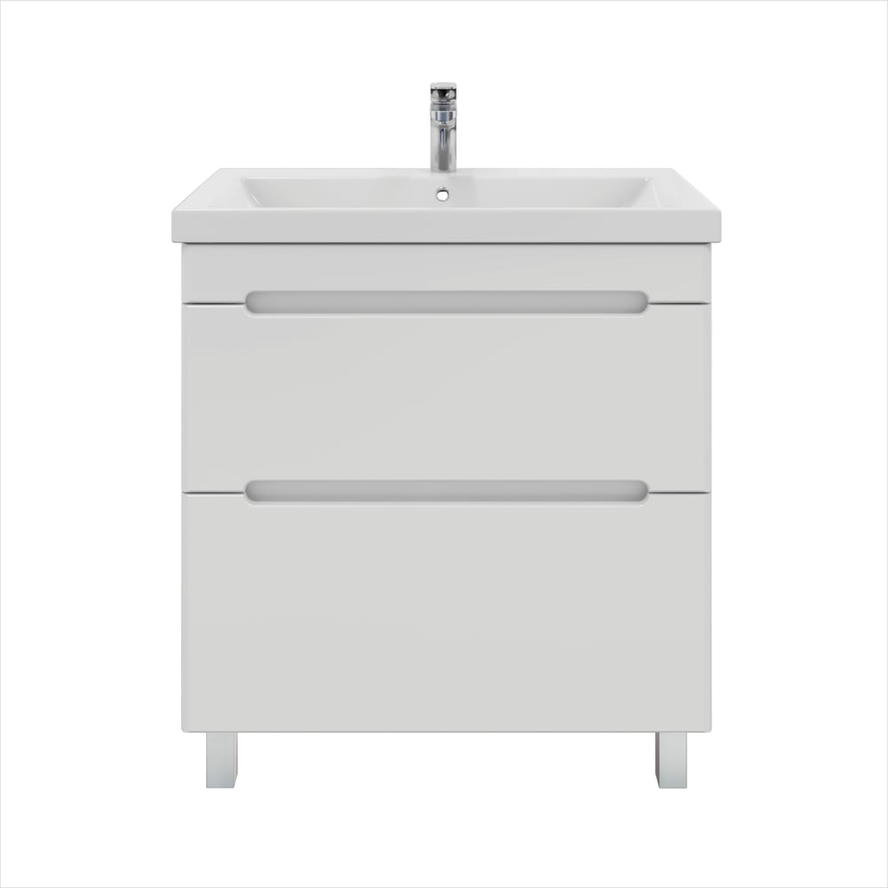 Изображение товара Тумба с раковиной RUVANN BRAVA 70 + Como 70 напольная