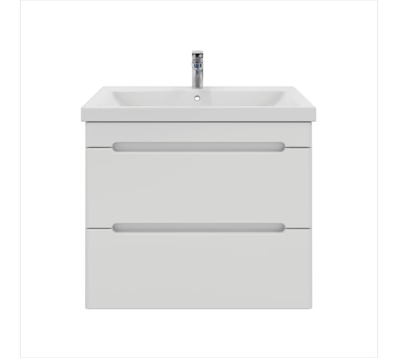 Изображение товара Тумба с раковиной RUVANN BRAVA 80 + Como 80 подвесная Т.BRAVA.П-80П-KIT-COM