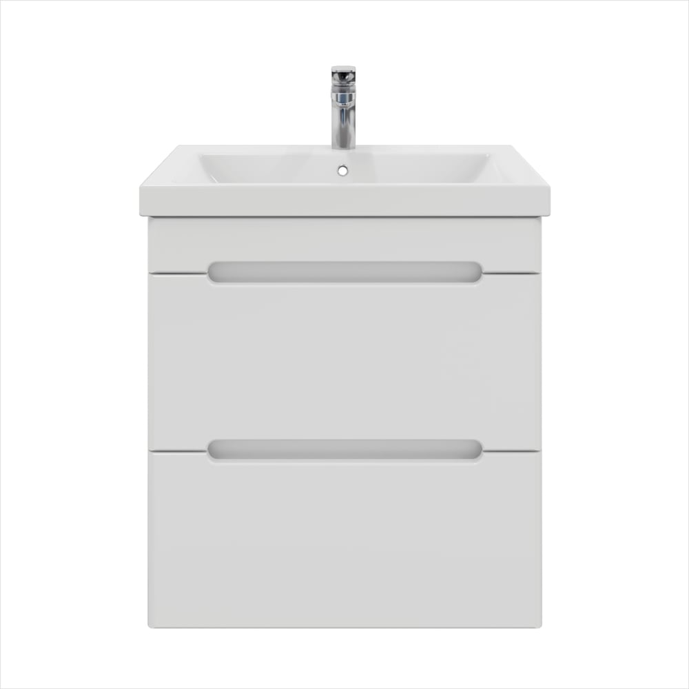 Изображение товара Тумба с раковиной RUVANN BRAVA 50 + Como 50 подвесная