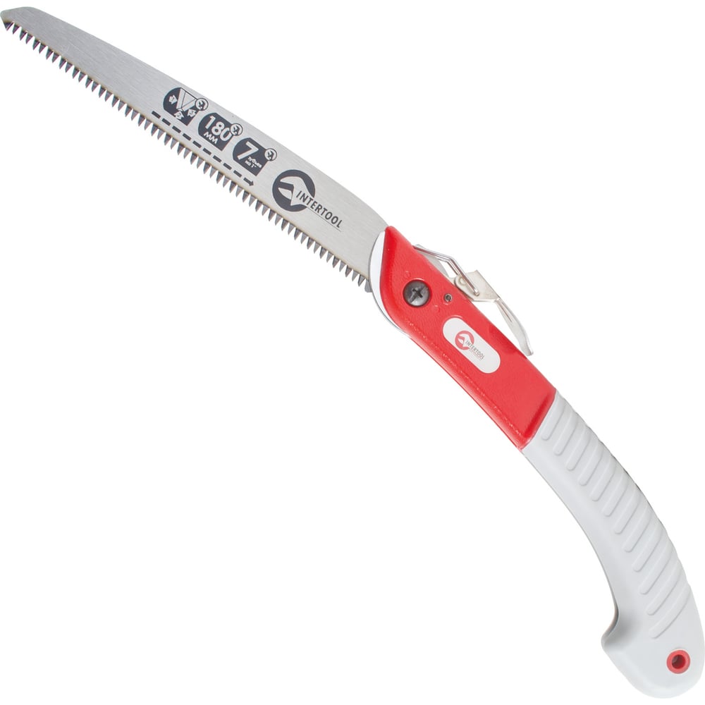 Садовая складная ножовка INTERTOOL ножовка для подрезки сучьев дельта multistar 10301 300 мм