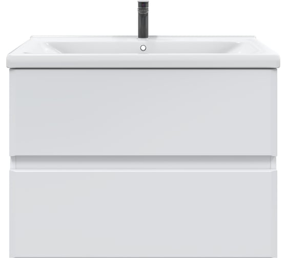 Изображение товара Тумба с раковиной RUVANN WELLA 80 + Миранда 80 подвесная Т.WELLA.П-80П-KIT-MIR