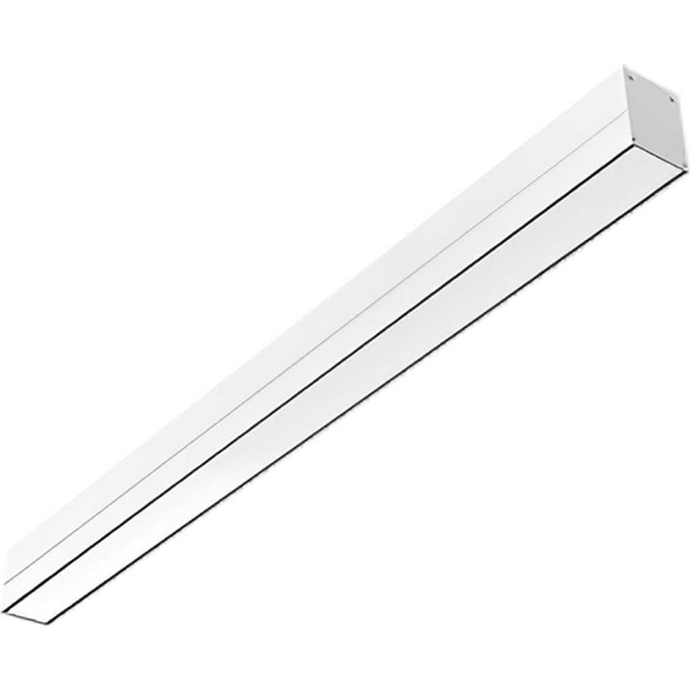 Изображение товара Светодиодный светильник VARTON Т-Лайн одиночный подвесной/накладной 1500x70x90 мм 24 Вт 4000 K RAL9003 белый муар с опаловым рассеивателем, кабелем 2 м и торцевыми крышками (2 шт.) в комплекте V1-R0-00305-05000-2002440