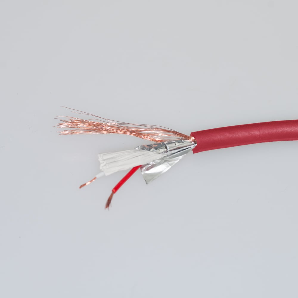 Изображение товара Кабель микрофонный Pro Legend 2х0,23мм² 6м красный-прозрачный PL3139_6