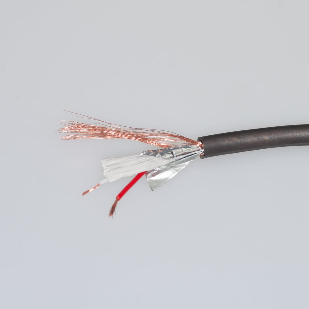 Изображение товара Микрофонный кабель Pro Legend 45 м 2х0.23 мм черный-прозрачный