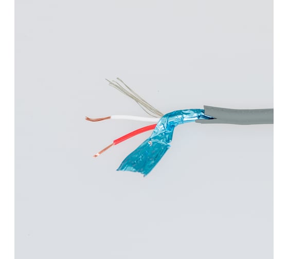 Изображение товара Кабель микрофонный Pro Legend 2х0,12мм², ø 3мм, 2 экрана, серебристый, 7м PL3147_7