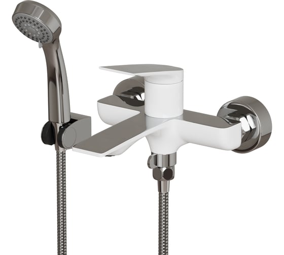 Изображение товара Смеситель для ванны MIXLINE 35k ML41-01 Swan White, белый 553909