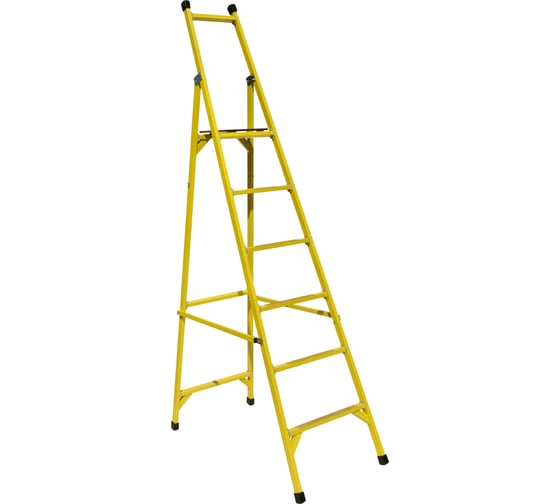 Изображение товара Стремянка диэлектрическая стеклопластиковая с симметричной опорой ООО "ЛУЧ" ССС-2,9-Ф40П