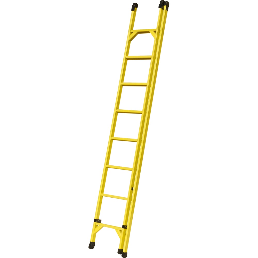 Изображение товара Лестница диэлектрическая стеклопластиковая приставная ООО "ЛУЧ" раздвижная ЛСПР-5-К55П