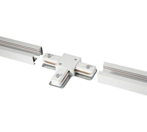 Изображение товара Трековый коннектор aax.tech  (адаптер для светильника) для однофазной системы AAX-EVR1-T-Con-W