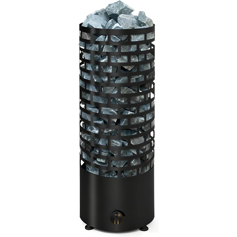 Изображение товара Электрическая печь Karina Nova 8 Black No-8-220/380-B для парильных помещений 12 м³