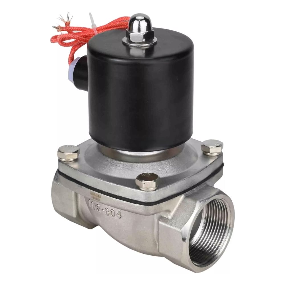 Изображение товара Клапан электромагнитный DN.ru VS2W-101V-NC Ду50 Ру10 сталь Viton 24В AC