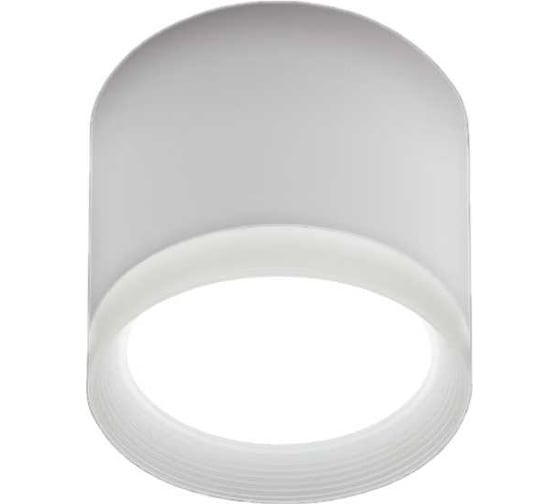 Изображение товара Светильник потолочный IN HOME НПБ-ЦИЛИНДР-GX53 TBM-EL-WH с подсв. 80x70мм белый 4690612056432