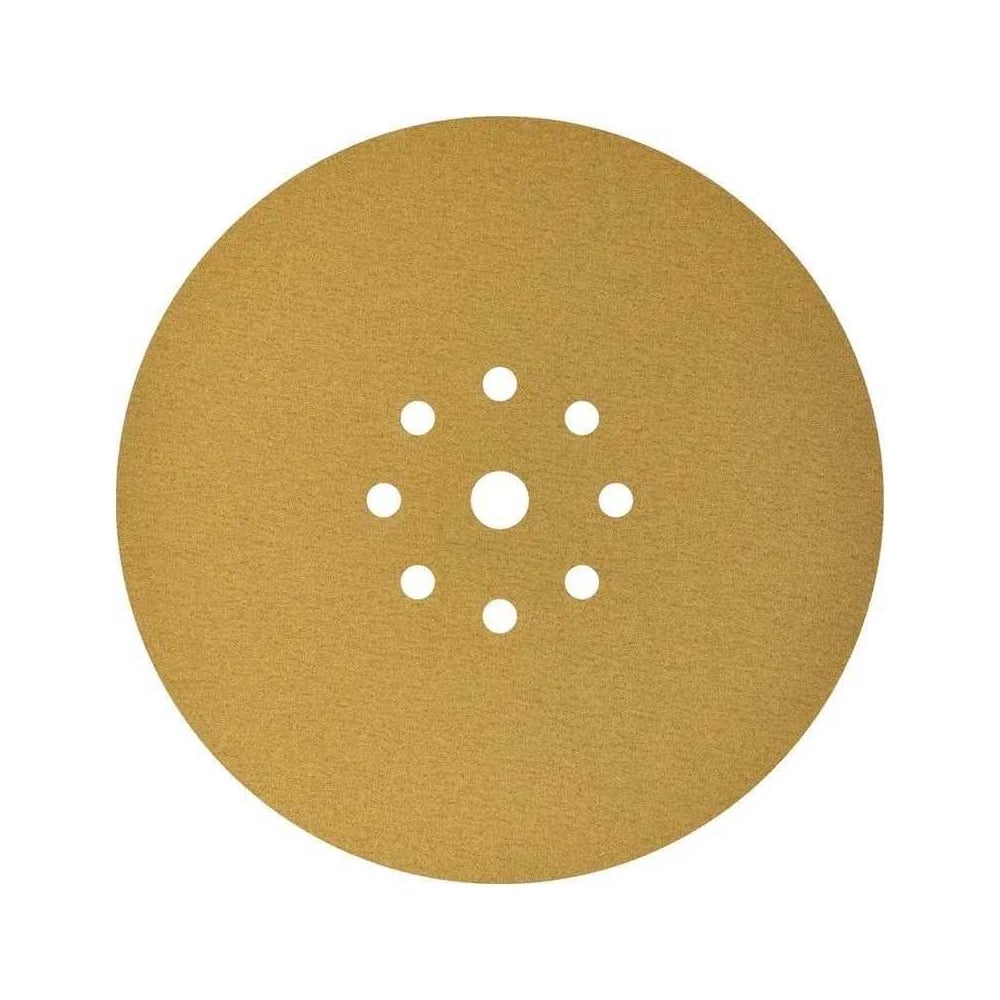 Изображение товара Самозацепляемый круг Orientcraft GOLD 225 мм 9 отверстий P180 50 шт